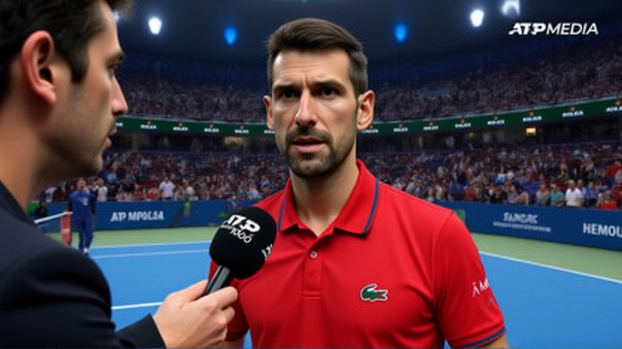 Djokovic battles heat, sickness to beat Munar in Shanghai Masters
