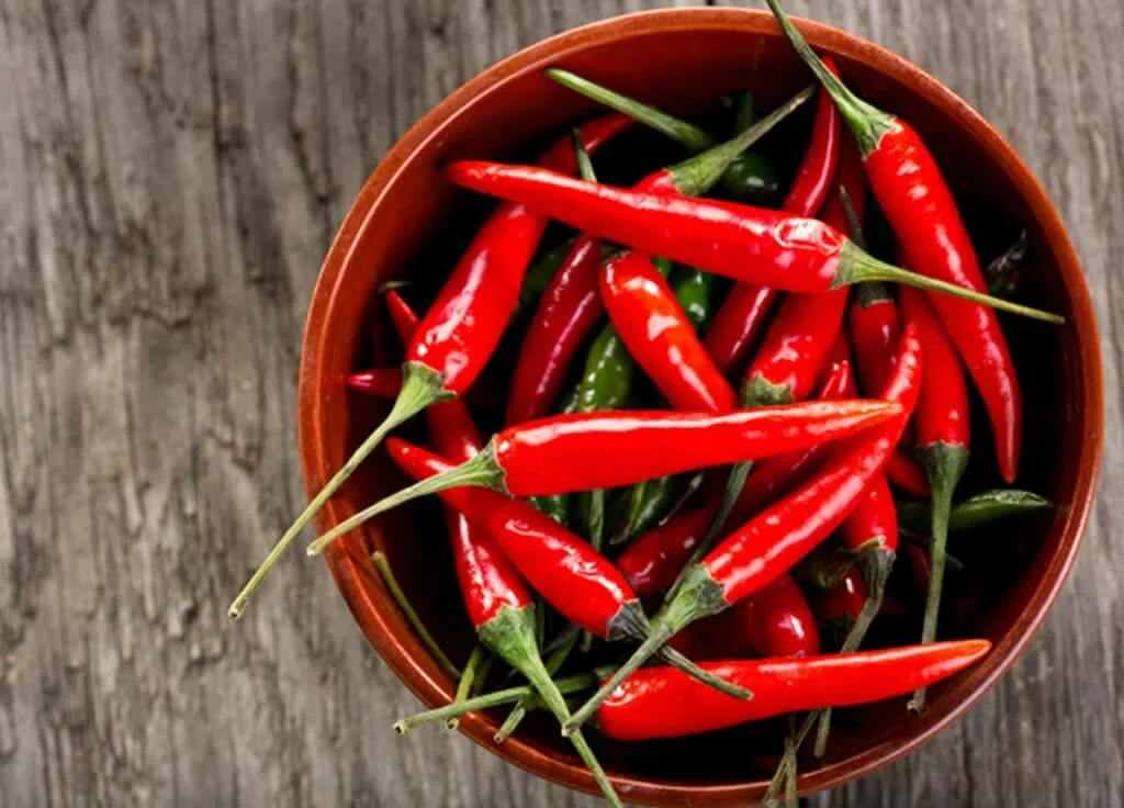 health benefits of chillies